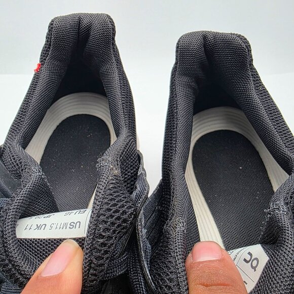 On Running Cloudswift Mens Size 11.5 Black White Running Shoes Athletic Outdoors - Picture 9 of 14